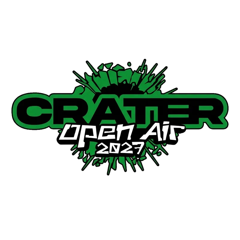 Crater Open Air 2027 Official Logo Emblem
