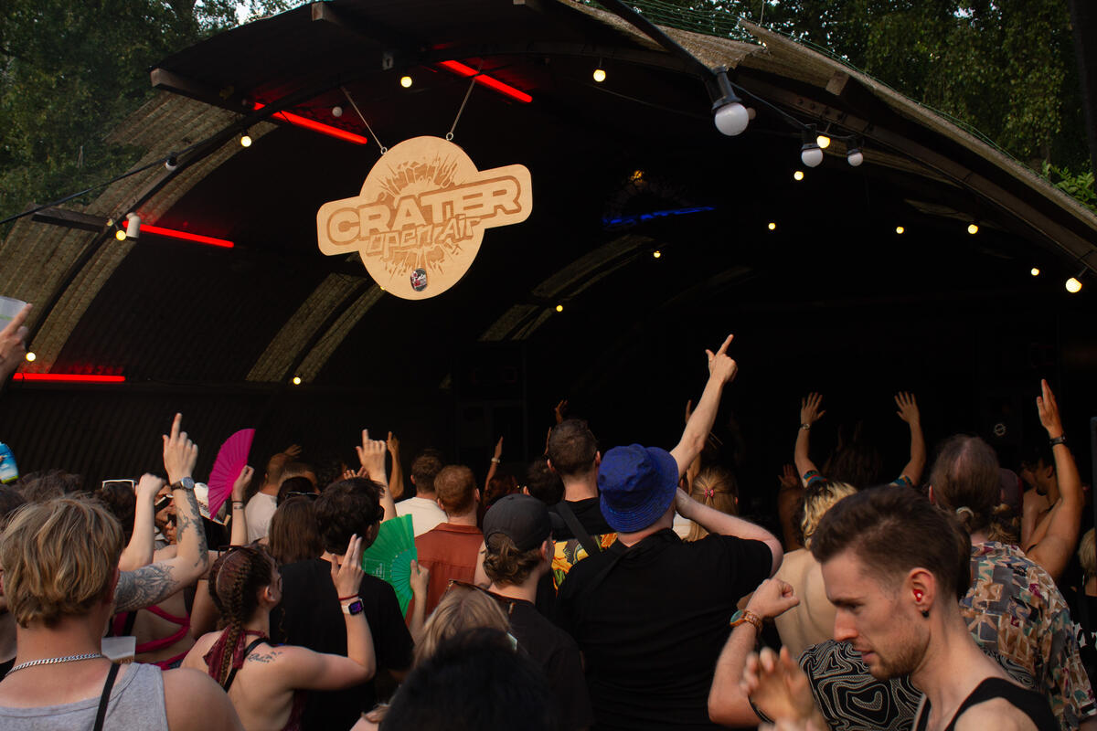 Crater Open Air Drum & Bass in Groningen - Photo by Alysha